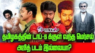 Mersal In Top Five Of Tamil Nadu I தமிழகத்தின் டாப்-5க்குள் வந்த மெர்சல், அஜித் படம் இல்லையா?