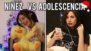 NIÑOS VS ADOLESCENTES EN NAVIDAD | Lyna Vlogs