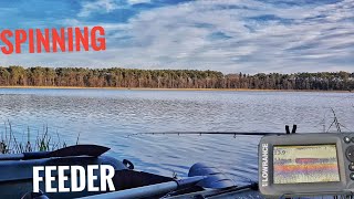 Spinning w styczniu 2020 | szukam okoni | próbuje na feeder  #23
