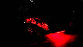 RGB LEDテープ装着のシグナスX