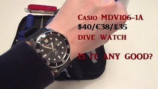 $40 Casio MDV106 Is The Most Affordable Dive Watch In The World