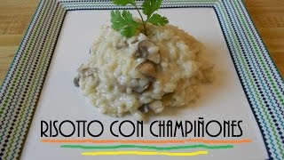 Risotto Con Champiñones - Arroz Arborio
