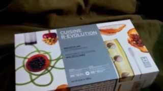 Unboxing a Molecule-R CUISINE R-EVOLUTION Molecular Gastronomy Kit