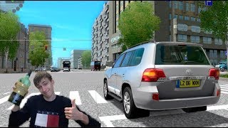 ПЬЯНЫЙ ЗА РУЛЕМ ПОСЛЕ НГ 2018 в City Car Driving С РУЛЕМ