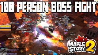 MapleStory 2 : Huge Boss Fights - Evil Eye Boss Toss