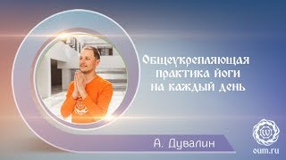 Общеукрепляющая практика йоги на каждый день. Александр Дувалин