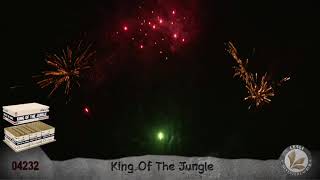 Silvester Feuerwerk Batterie Verbund King Of The Jungle von Lesli