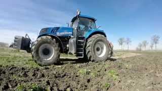 GoPro Subsoiling corn stubble: NEW HOLLAND T8.390