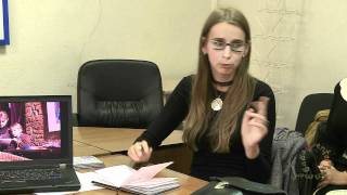 Юлия СТРАКОВИЧ в защиту Клуба АРТ'ЭРИА в ЦДРИ