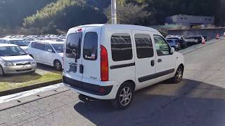Видео-тест автомобиля Renault Kangoo (VF1KC0SAA50629517, белый, 2005г)