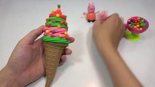 Play DOh Create Ice-cream rainbow playdough Kids