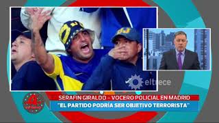 ¿Cómo se prepara la seguridad en España para recibir el superclásico?