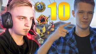 10 САМЫХ ЛУЧШИХ ИГРОКОВ WARFACE !