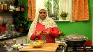 صينية فراخ بالخضار و الارز - سلطه بطاطس - مطبخ ست البيت - أبله منال