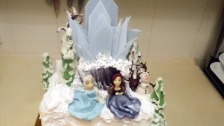 Торт "Холодное сердце" Эльза и Анна / Frozen. Cake