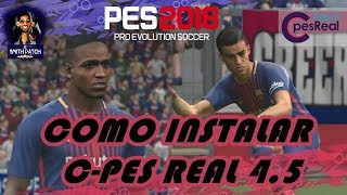C-PesReal Patch V 4.5  PES 2018 Xbox 360 COMO INSTALAR