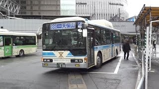 大阪市バス 88号系統 三菱 エアロスター 54-0510 大阪駅前