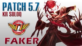 SKT T1 Faker - Vladimir Mid Lane - KR SoloQ