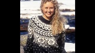 СВИТЕР С ЖАККАРДОВЫМ УЗОРОМ СПИЦАМИ - 2019 / Sweater with Jacquard PATTERN SPOKE / Pullover SPRACH