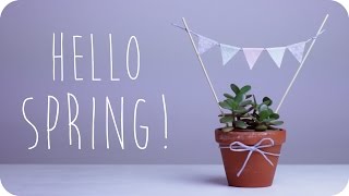 DIY Geschenkidee | Wimpelkette selber machen | Geschenke selber machen | Mitbringsel | chestnut!