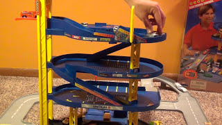 Hot Wheels Super Electronic Garage Playset - Giant Parking City with Car Wash and Sounds!