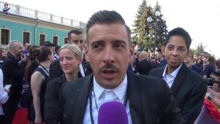 Eurovision 2017 - Red carpet - Italy - Francesco Gabbani