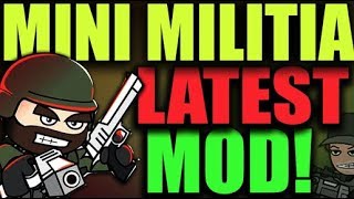 Mini militia latest v4.0.36 mod | unlimited health,shoot,flying power