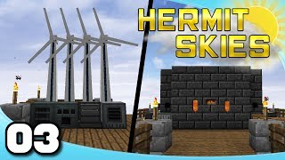 Hermit Skies - Ep. 3: Smeltery and Power! | Project Ozone Lite