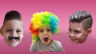 Omar makes a new hairstyle