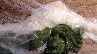 КАПРОНОВАЯ РЫБОЛОВНАЯ СЕТЬ, РУЧНОЙ РАБОТЫ, ОТ МАСТЕРА КОТОРЫЙ В ЭТОМ ПОНИМАЕТ!!!