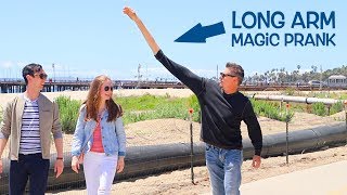 CRAZY LONG ARM!! - Public Comedy!!