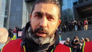Ahmed, Cemil et David de la CGT RATP réagissent à la répression des grévistes