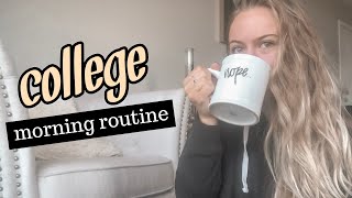 FALL College Morning Routine 2019
