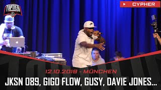 TopTier Takeover München: 12.10.19 - Die Cypher feat. JKSN 089, GIGO FLOW, GUSY, DAVIE JONES u.v.m.