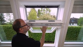 Austausch des Luftfilters bei VELUX Dachfenstern