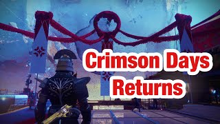 Destiny 2 - Crimson Day Returns