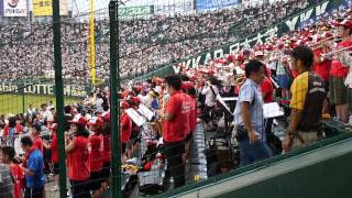 2014夏の甲子園　三重高　流れるような応援