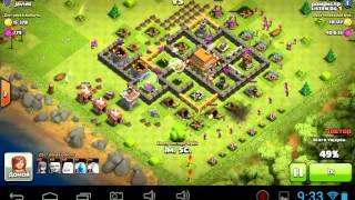 Нападение Гиги+Целительница(Хилка).Clash of Clans TX6.CoC