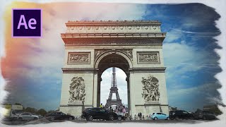 After Effects Tutorial - Travel VFX & Transitions (Benn TK style) & Content Aware Fill