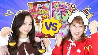 十二星座做食玩之白羊座vs天秤座！小伶玩具 | Xiaoling toys