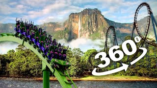 Top VR Roller Coaster Amusement Ride 360 Video 4K