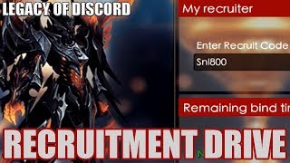 Legacy of Discord: Recruitment Drive Test