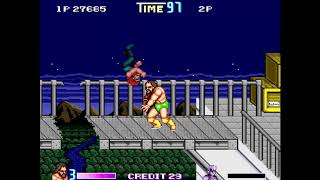 Double Dragon Reloaded Alternate - Randy Savage speed run story mode playthrough no death -