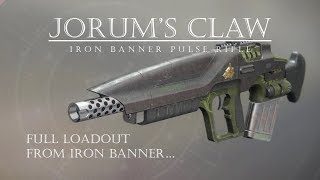 It's a Headshot Machine - Jorum's Claw - Iron Banner Pulse Rifle - PVP Gameplay Review