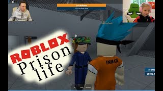 ПОБЕГ из ТЮРЬМЫ ROBLOX Nikol спасает Damon Летсплей РОБЛОКС с НИКОЛЬ геймер Новая серия