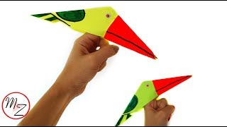 Finger toys for kids DIY : Paper bird making tutorial | Paper finger puppets | Easy paper crafts