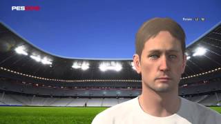 PES 2016 Edwin Van Der Sar - Face Edit - Look alike
