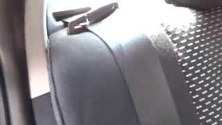 Качественные серые автомобильные чехлы на Toyota Corolla 2013