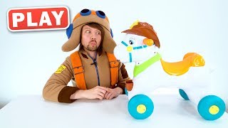 КУКУТИКИ PLAY - СИНИЙ ТРАКТОР и Лошадка - Что Любит Лошадь - Поиграйка с Пилотом Винтиком