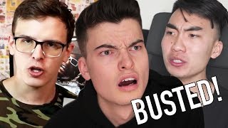 IDUBBBZ VS RICEGUM -  Content Cop, Response and Diss Track (TWOTI)